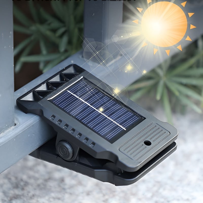 Lámpara Solar con Clip sensor YX-525