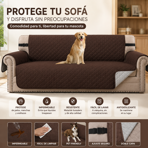 Funda x3 de Microfibra Sofá Ancha