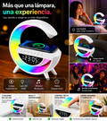 Altavoz Bluetooth Con Reloj y Cargador
